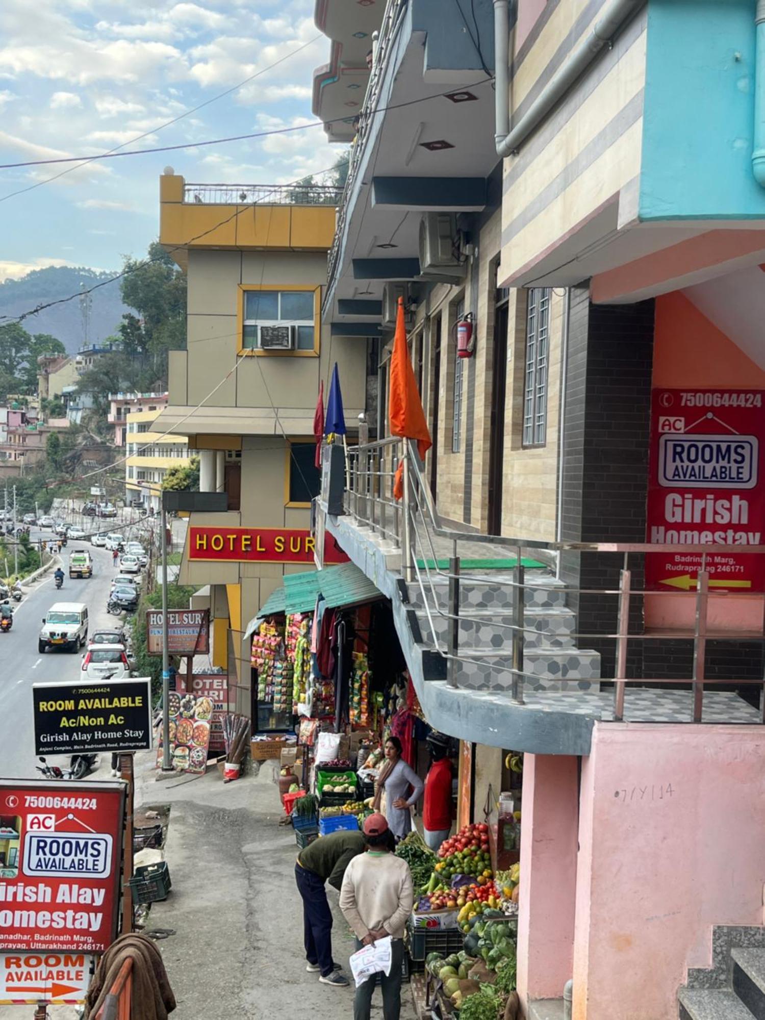 Girish Alay Home Stay Rudraprayag ภายนอก รูปภาพ